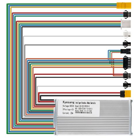 52v 25A 1200w-B LCD QS-S4 Contrôleur [Kyesang]