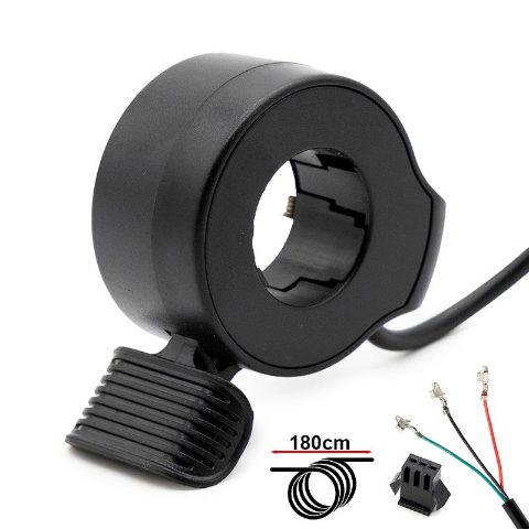 Accélérateur avec connecteur SM 1,8M noir