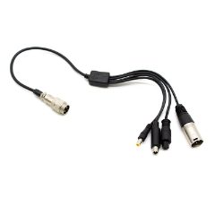 Adaptateur GX16 vers DC/XLR/GX12