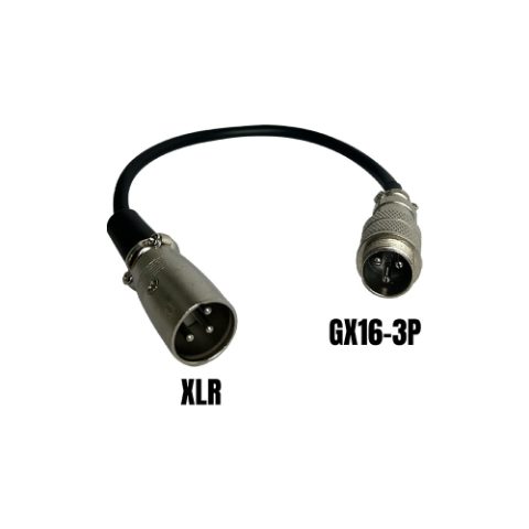 Adaptateur male XLR vers male GX16-3P