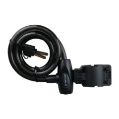 Antivol diam 12 long 1m20 clés + support