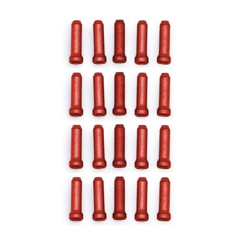 Arrêt de câble de frein rouge - pack de 20 pcs.