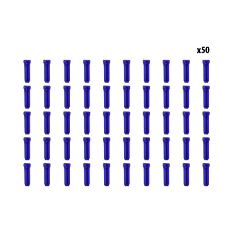 Arrets de cables bleu x50 pcs