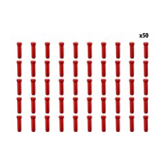 Arrets de cables rouge x50 pcs