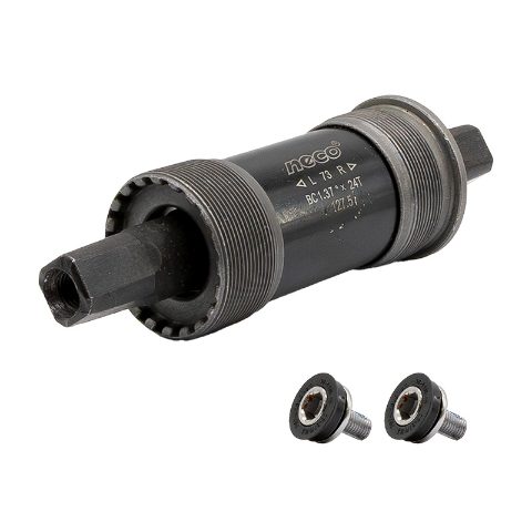 Axe de pédalier BC:1.37"*24T*73*127.5L ROKTAR/ZEPHIR/VENTIX/ARENOX