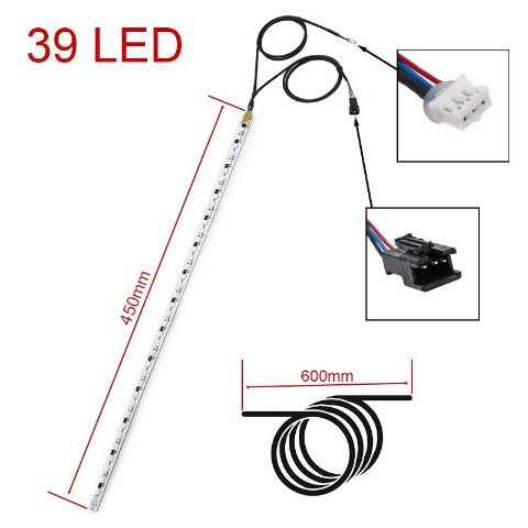 Bande LED RVB programmable 12V [Minimotors] - 0,45M