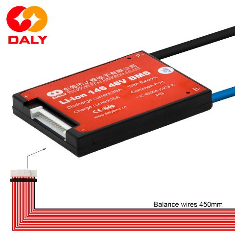 BMS 14S 52V 30A [DALY]