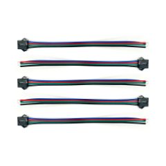 Câble prise JST 4 pin femelle x5pcs