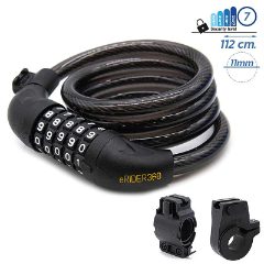Cadenas à câble avec mot de passe - 1,1M