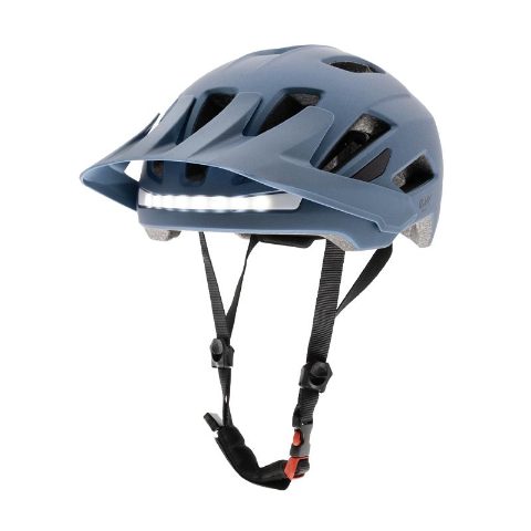 Casque avec lumière CP04 bleu taille M