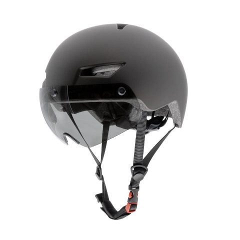 Casque CP03 gris L avec lumière arrière