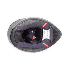 Casque intégral noir (taille S à XL) (M)