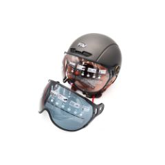 Casque JET Gris graphite Mat (taille XS à XXL) (S)