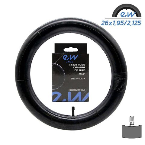 Chambre à air 26x1,95/2,125 VR Ewheel