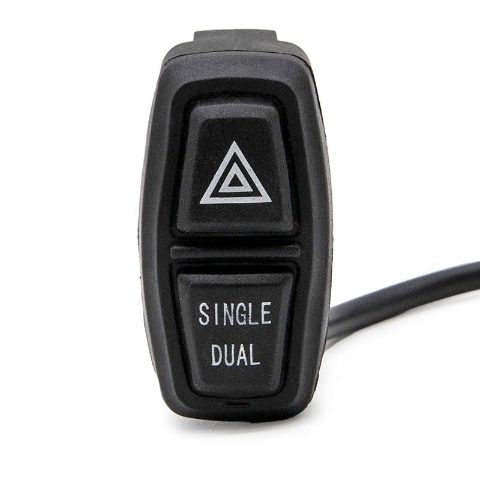 Commutateur avec fonction Simple-Dual/Warning 2F - 1,5m