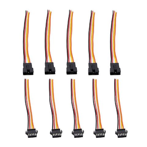 Connecteur SM 5 broches avec Câble 22AWG - 5M/5F