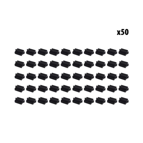 Connecteur SM 6 pins male x50 pcs