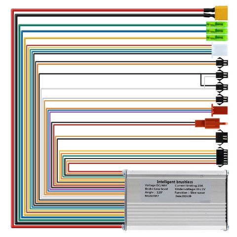 Contrôleur 48V 20A 800W LCD Liviae