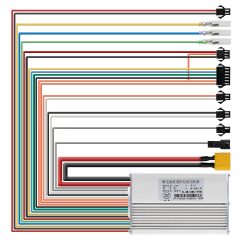 Contrôleur 48V 28A 1200W LCD JP [J&P]