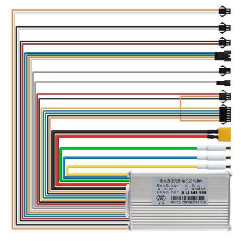 Contrôleur 52V 25A 800W-B LCD JP [J&P]