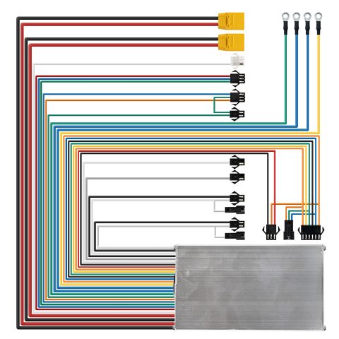 Contrôleur 72V 45A 3000W - à et B LCD QS-S4 [Kyesang]