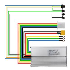 Contrôleur JP 52V 37A 1600W-A LCD JP [J&P]