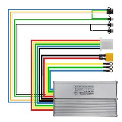 Controlleur JP 60V 37A – Double moteur Avant JP