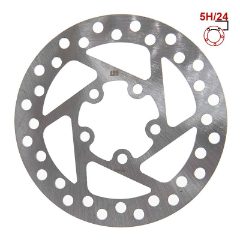 Disque de frein 120mm 5H argent pour Xiaomi M365, Essential, 1S, Pro/2