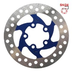 Disque de frein 120mm 5H bleu