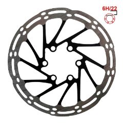 Disque de frein EWD002 140mm 6H noir