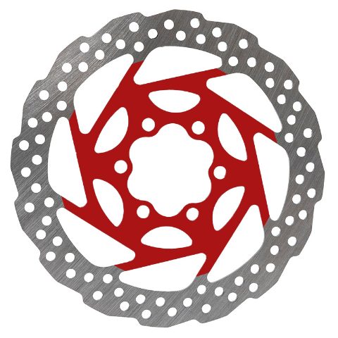 Disque de frein EWD003 - 140mm - rouge