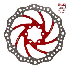 Disque de frein R6.1 160mm 6H [RAMBOMIL] bleu