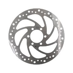 Disque de frein R6 160mm 6H argent - 48mm avec épaisseur 2,9mm
