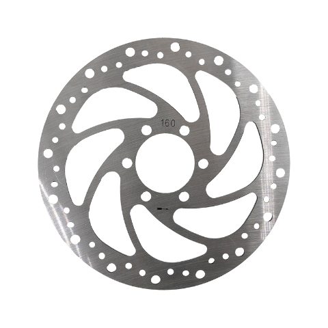 Disque de frein R6 160mm 6H argent - 48mm avec épaisseur 2,9mm