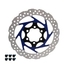Disque de frein V2 6H 140mm Bleu