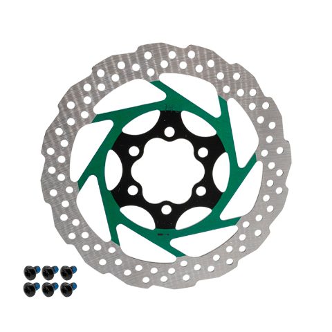 Disque de frein V2 6H 140mm Vert