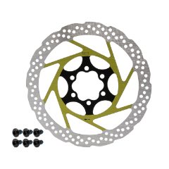 Disque de frein V2 6H 160mm Jaune