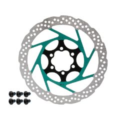 Disque de frein V2 6H 160mm Vert