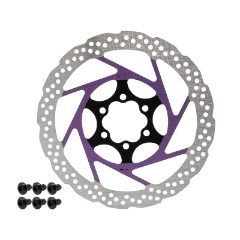 Disque de frein V2 6H 160mm Violet