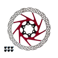 Disque de frein V2 6H 180mm Rouge