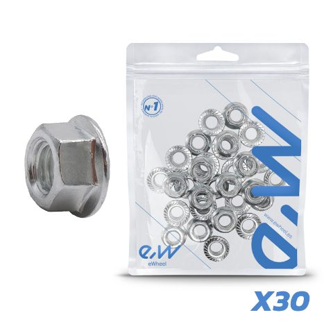 Écrous d’axe moteur Dualtron M12 – lot de 30 unités