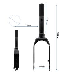 Fourche avant du E2 Pro E