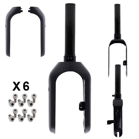 Fourche avec capuchon de fourche noir pour Ninebot Max G30