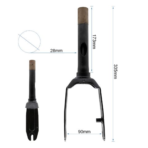 Fourche originale KQi1 pro