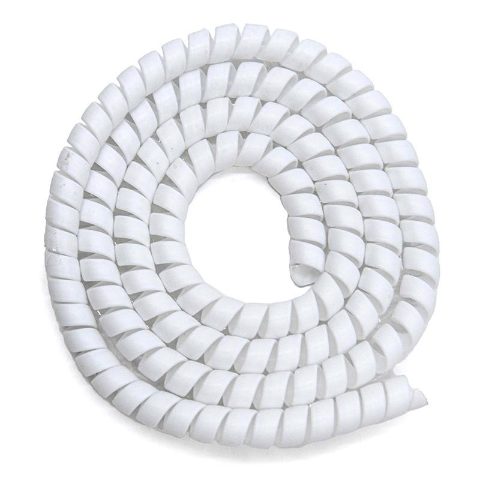 Gaine protége câbles blanc - 110cm