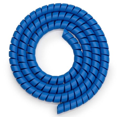 Gaine protége câbles bleu - 110cm