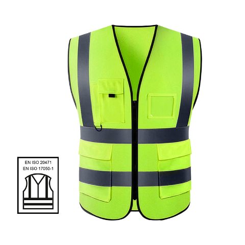 Gilet réfléchissant avec poches