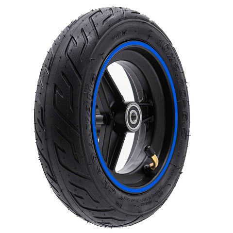 Jante 6,5/B47mm bleue avec pneu 10" pour Smartgyro Speedway & Rockway