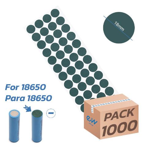 Joint fibre isolé négatif 18650 - 1000pcs