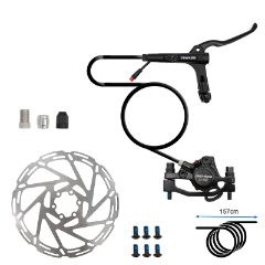 Kit de frein hydraulique arrière 2 pistons ROKTAR/ZEPHIR
